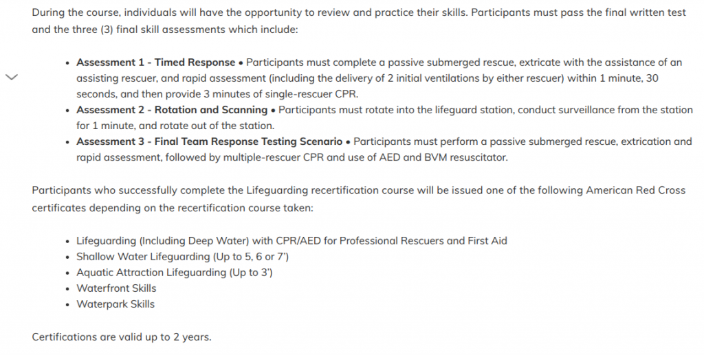 As taken from the American Red Cross website. 